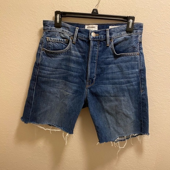 Frame Le Original Cutoff Jean Shorts Size 27 - Picture 1 of 11